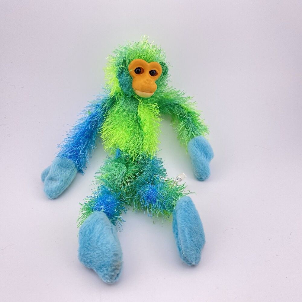 2000-(Wild Republic K&M International) Monkey: Blue and Green
